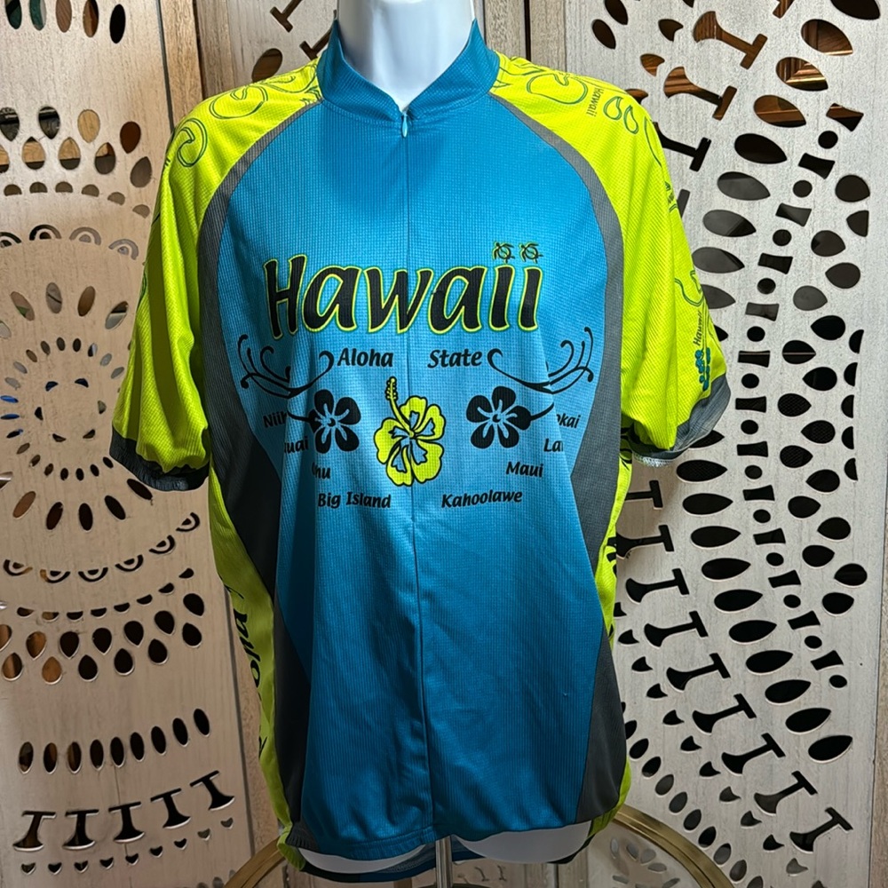Canari Hawaii Cycling Bike Shirt sz XL